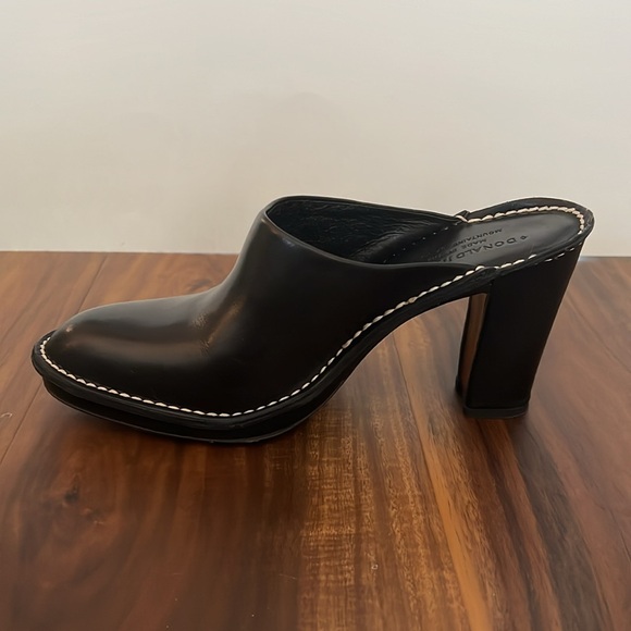 DONALD J PLINER Black Sport Nappa Mules Size 8M EUC SR1 - Picture 6 of 13